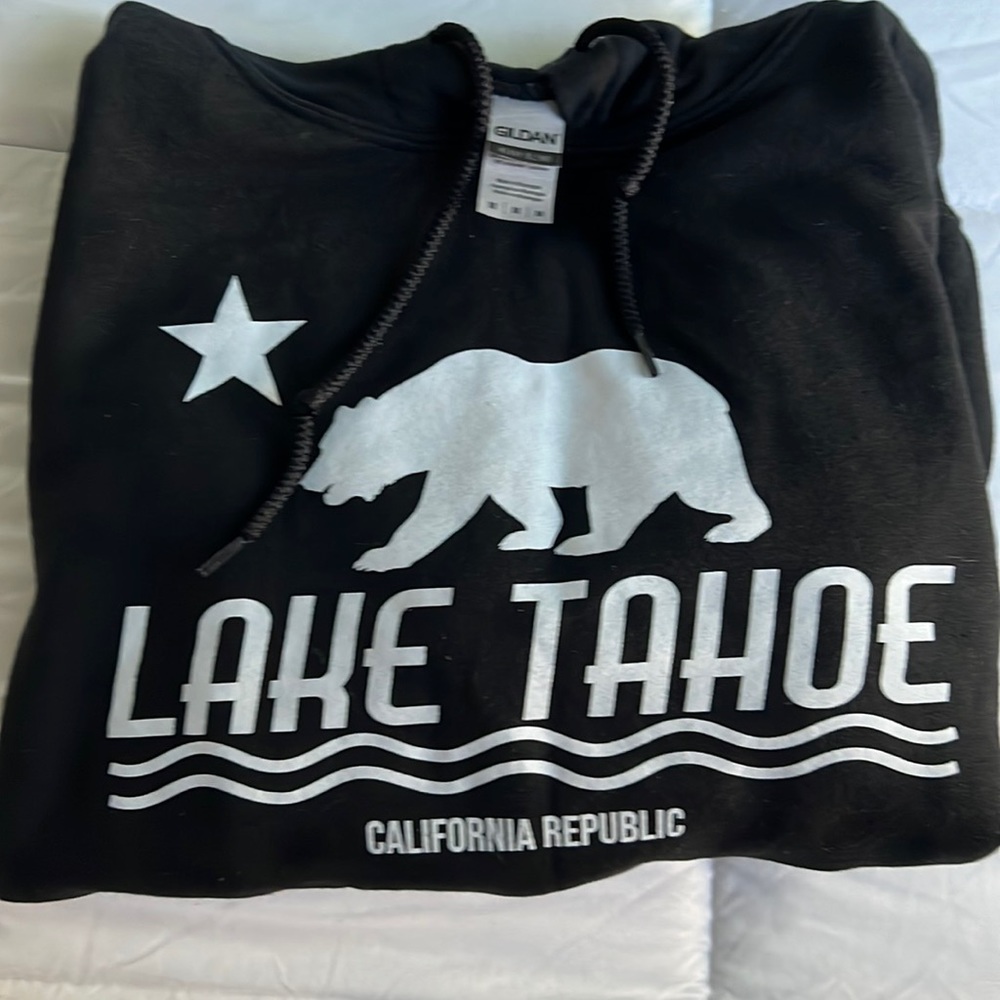 Lake Tahoe hoodie worn once